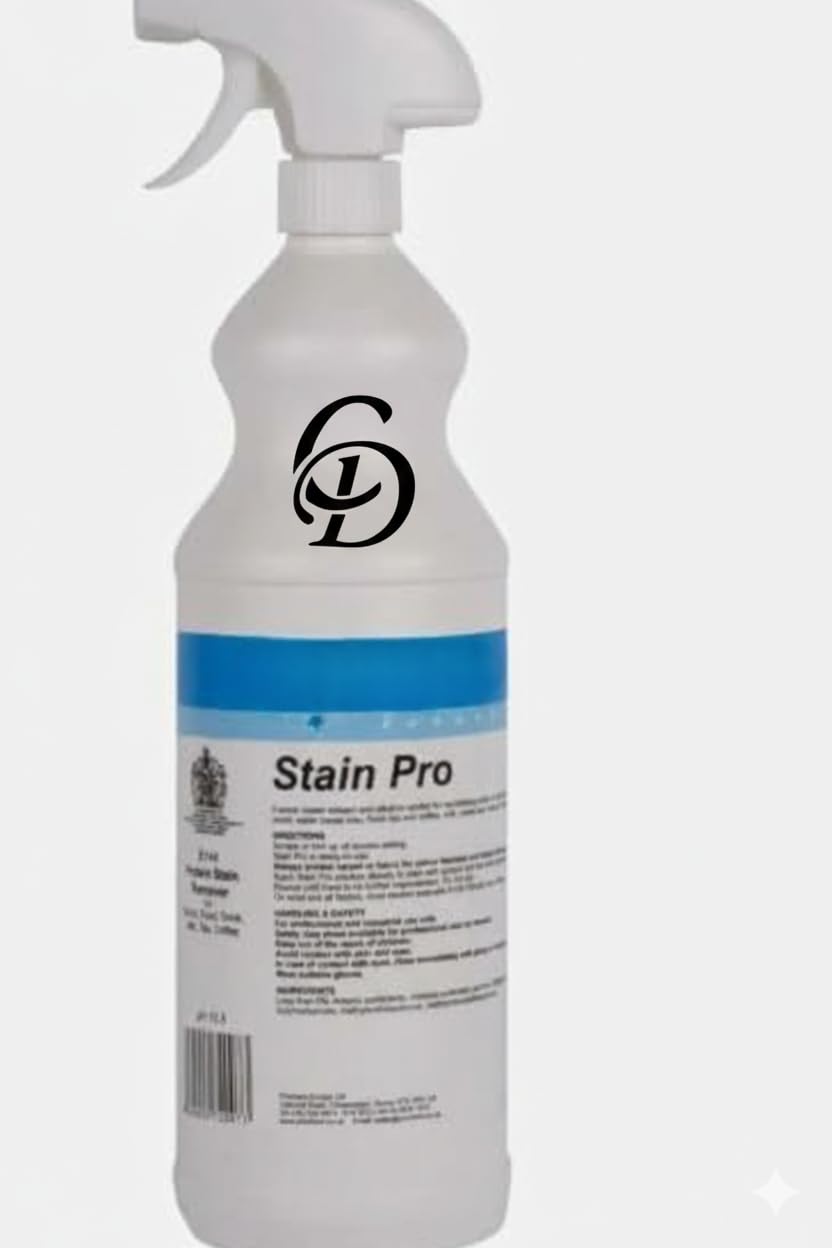 CD Stain Pro Professional Stain Remover - Ultimate Carpet and Sofa Stain Cleaner for Blood, Vomit, Wine, Ink, Tea, Coffe