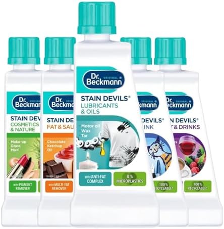 Stain Devils Fruit & Drink 50ML Stain Remover - Effectively Removes Red Wine, Coffee, Tea, Fruit Juice, Hot Chocolate St