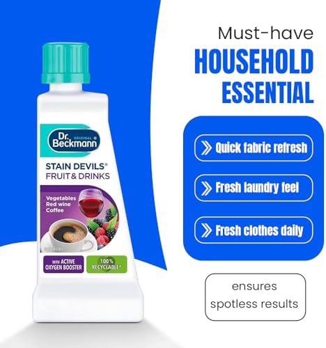 Stain Devils Fruit & Drink 50ML Stain Remover - Effectively Removes Red Wine, Coffee, Tea, Fruit Juice, Hot Chocolate St