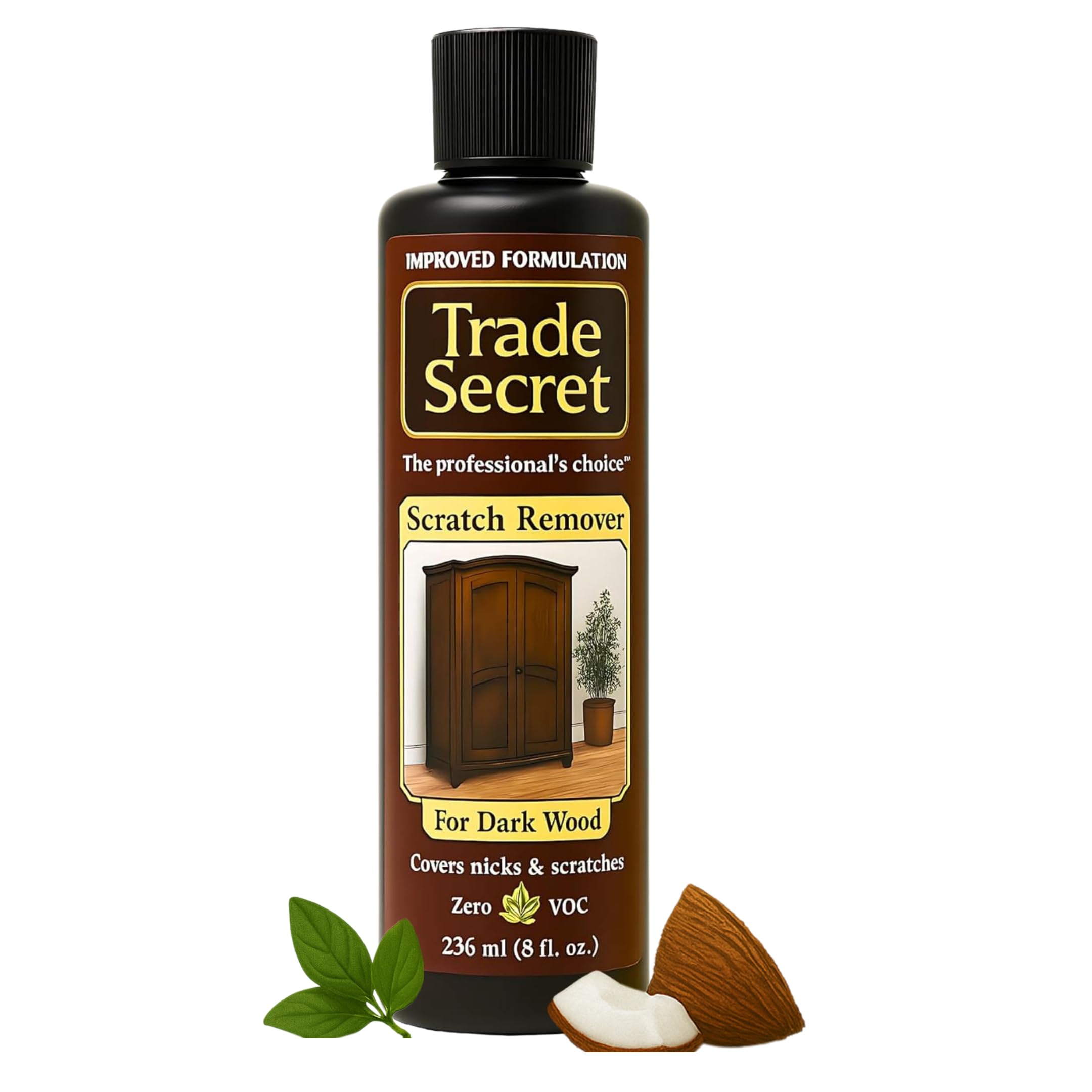 Trade Secret Dark Wood Scratch Concealer - Restores Scratched & Defective Wood Furniture & Floors  
Trade Secret Dark Wo